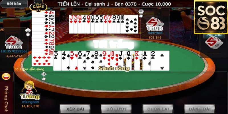 Đối tượng phù hợp với game bài tiến lên miền Nam miễn phí ở SOC88